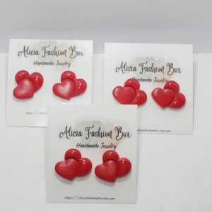harmony hearts studs
